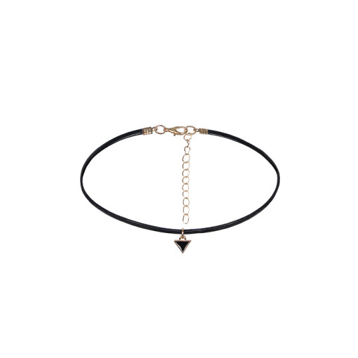 Gnist - Choker med Anheng - 06 - Sort