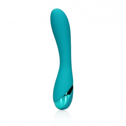Loveline - Smooth Silicone G-punkt Vibrator - Turkis