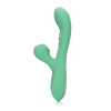 Loveline - Pulsewave Rabbitvibrator med Slikkefunksjon - Grønn
