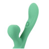 Loveline - Pulsewave Rabbitvibrator med Slikkefunksjon - Grønn