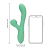 Loveline - Pulsewave Rabbitvibrator med Slikkefunksjon - Grønn