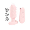 Loveline - Paris - The Velvet - Buttplug med Vibrasjoner og Fjernkontroll - Rosa