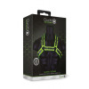 Ouch! Chest Bulldog Harness - Glow In The Dark 