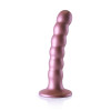 OUCH! - Beaded Silicone - Dildo med sugekopp - 13 cm - Rosa