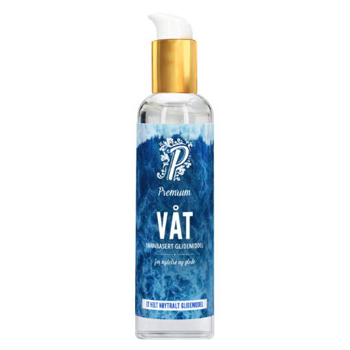 Premium - Våt - Vannbasert Glidemiddel - Nøytral - 250ml