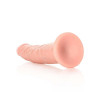 RealRock - Slim Realistic Dildo med sugekopp - 6" / 15,5 cm  - Lys hudfarge