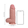Realrock - Ekstra Tykk Dildo med Pung - 23cm