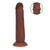 Realrock - Dual density sliding skin - Dildo i silikon - 8"/21cm - Brun Realrock - Dual density sliding skin - Dildo i silikon - 8"/21cm - Brun