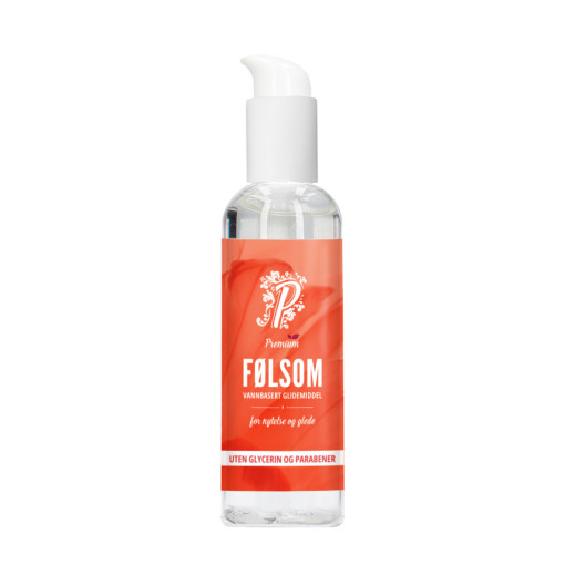 Premium - Følsom - Vannbasert glidemiddel uten glycerin og parabener Premium - Følsom - Vannbasert glidemiddel uten glycerin og parabener