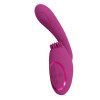VIVE - Gen - Rabbitvibrator med 3 funksjoner - Rosa VIVE - Gen - Rabbitvibrator med 3 funksjoner - Rosa