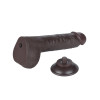 LoveToy – 9.5" Sliding Skin Dildo – Mørk Hudfarge LoveToy – 9.5" Sliding Skin Dildo – Mørk Hudfarge