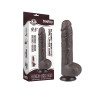 LoveToy – 9.5" Sliding Skin Dildo – Mørk Hudfarge LoveToy – 9.5" Sliding Skin Dildo – Mørk Hudfarge