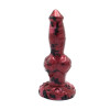 Kiotos Monstar - Dildo Beast 65 - Rød og Sort Kiotos Monstar - Dildo Beast 65 - Rød og Sort