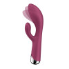 Satisfyer - Spinning Rabbit - Rabbitvibrator med rotasjoner - Rød Satisfyer - Spinning Rabbit - Rabbitvibrator med rotasjoner - Rød