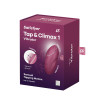 Satisfyer - Tap & Climax - Tappende Klitorisvibrator - Rød