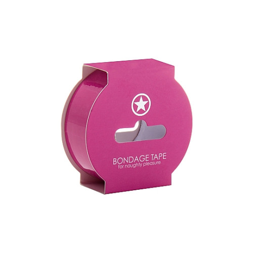 Ouch! - Bondagetape, 17,5 Meter Rosa Ouch! - Bondagetape, 17,5 Meter Rosa