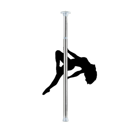 Ouch! Dance Pole - Sølv