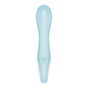 Satisfyer - Pump vibrator 5+ Connect App - Oppblåsbar G-punkts vibrator Blå