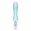 Satisfyer - Pump vibrator 5+ Connect App - Oppblåsbar G-punkts vibrator Blå