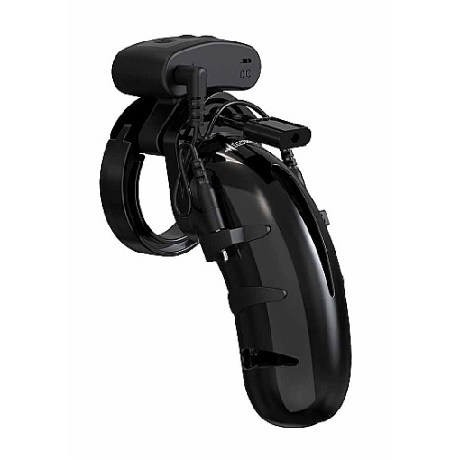 Man Cage - Model 22 - Kuklås 4,5" Sort - Elektro kuklås Man Cage - Model 22 - Kuklås 4,5" Sort - Elektro kuklås