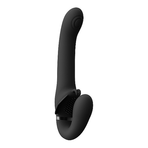 VIVE - Satu - Stroppeløs strap-on med klitorisvibrator - Sort VIVE - Satu - Stroppeløs strap-on med klitorisvibrator - Sort