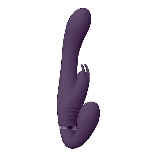 VIVE - Suki - Stroppeløs strap-on med klitorisvibrator - Lilla VIVE - Suki - Stroppeløs strap-on med klitorisvibrator - Lilla