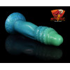 Mythic Dildos - Naga - Fantasi Dildo - Blå/Grønn