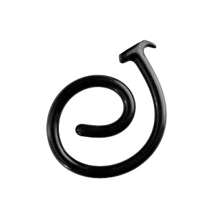 Ouch! Ass snake dildo 100 cm - Sort 