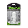 Perfect Fit - Double Tunnel Buttplug, Medium - Transparent