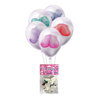LITTLE GENIE  - Dirty Boobs - 8 pk ballonger