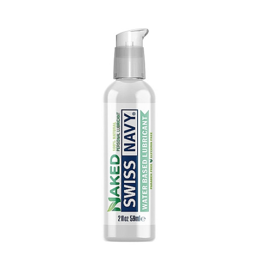 Swiss Navy Naked - Vannbasert Glidemiddel sensitiv 59 ml Swiss Navy Naked - Vannbasert Glidemiddel sensitiv 59 ml