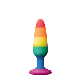 Dream toys - COLOURFUL LOVE - Buttplug regnbue - Small