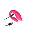 Loveline - Parvibrator med fjernkontroll - Rosa Loveline - Parvibrator med fjernkontroll - Rosa