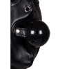 OUCH! - Xtreme - Bondage Maske Med Avtagbar Gag Og Blindfold - Sort