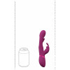VIVE - Mika - Trippel Rabbitvibrator Med Heftig Tunge - Rosa VIVE - Mika - Trippel Rabbitvibrator Med Heftig Tunge - Rosa