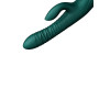 ZALO - Mose - Thrusting rabbitvibrator - Grønn ZALO - Mose - Thrusting rabbitvibrator - Grønn