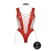 Le Desir - Frekk Body av Netting - Queen Size 2XL-5XL - Rød Le Desir - Frekk Body av Netting - Queen Size 2XL-5XL - Rød