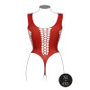 Le Desir - Frekk Body av Netting - Queen Size 2XL-5XL - Rød Le Desir - Frekk Body av Netting - Queen Size 2XL-5XL - Rød