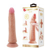 Pretty love - Sliding skin dildo 21 cm - Lys Brun 