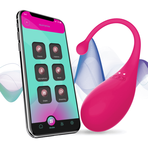 Adrien Lastic - Palpitation - Vibrerende Egg med APP Rosa