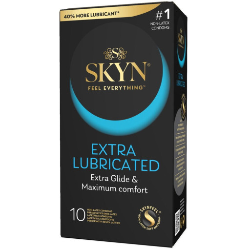Manix - Skyn - lateksfrie kondomer - ekstra glidemiddel - blå Manix - Skyn - lateksfrie kondomer - ekstra glidemiddel - blå