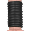 LoveToy -Wave Knights Ring -  Vibrerende Penis sleeve - Enkel Sort