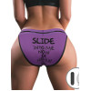 LOVETOY - Truse med vibrator og fjernkontroll - Slide - Lilla