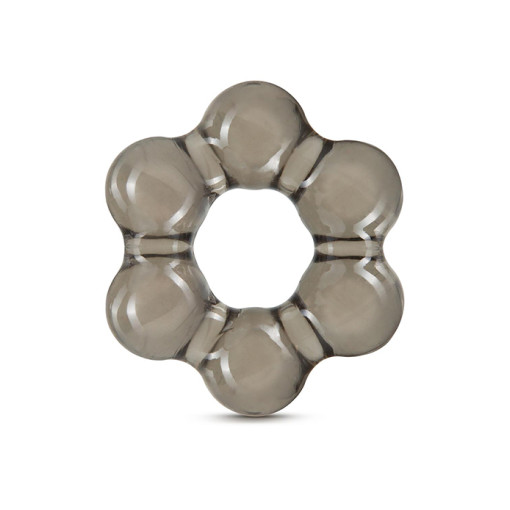 Blush - Stay Hard Thick Bead - Penisring med kuler - sort 