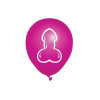 LITTLE GENIE  - Super Fun Penis - Balloons  - 8 pk ballonger - Farger