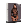 Le Desir - Shimmer body med PU harness Queen Size (XL-4XL)