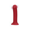 Loveline - Vibrator med base - Large -  Rød