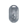 Ouch! Buttplugg - anker stopper - Gunmetal - small