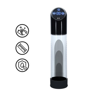 Pumped – Automatisk vanntett penispumpe – Sort
