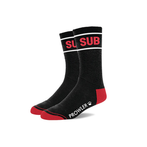 Prowler - RED sub socks - Sokker Sort/rød 